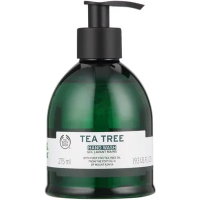 The Body Shop Tea Tree, Hand Wash (Oczyszczający płyn do mycia rąk z drzewkiem herbacainym)