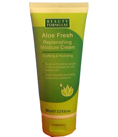 Beauty Formulas Aloe Fresh Replenishing Moisture Cream (Aloesowy krem nawilżający)