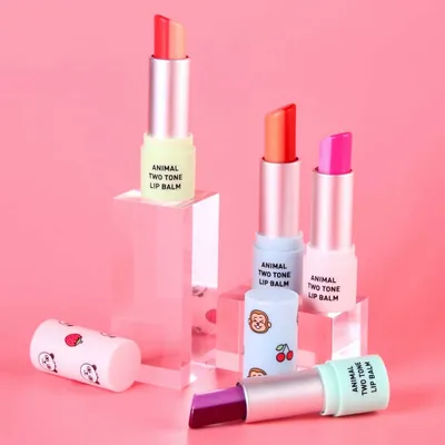 SKIN79 Animal Two-Tone Lip Balm (Balsam do ust w sztyfcie)