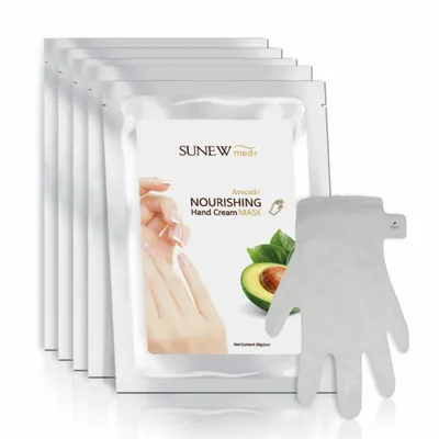 Sunew Med+, Avocado Nourishing Hand Cream Mask (Maska do dłoni `Avocado`)