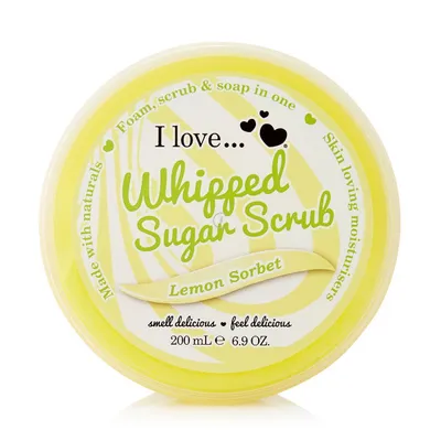I Love... Cosmetics I Love..., Lemon Sorbet, Whipped Sugar Scrub (Peeling do ciała)