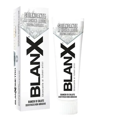BlanX Toothpaste Whitening 100 % Natural Arctic Lichens (Pasta do zębów do bezpiecznego wybielania i ochrony szkliwa)