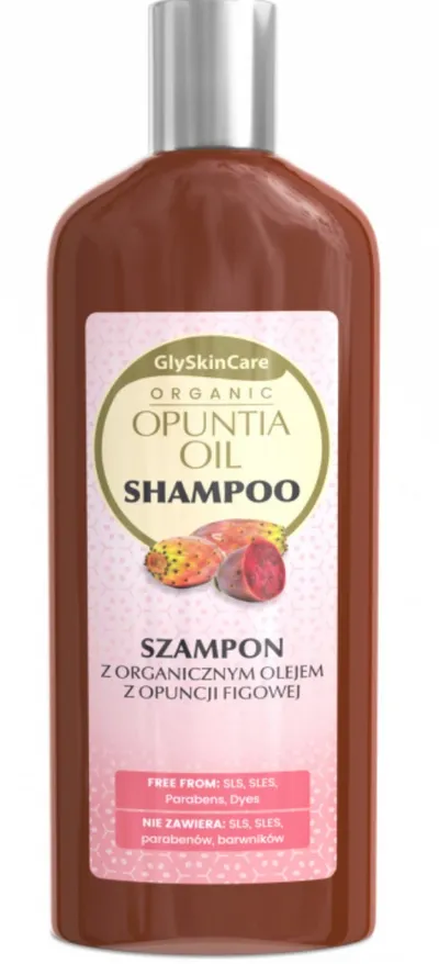 GlySkinCare Opuntia Oil Shampoo (Szampon z organicznym olejem z opuncji figowej)