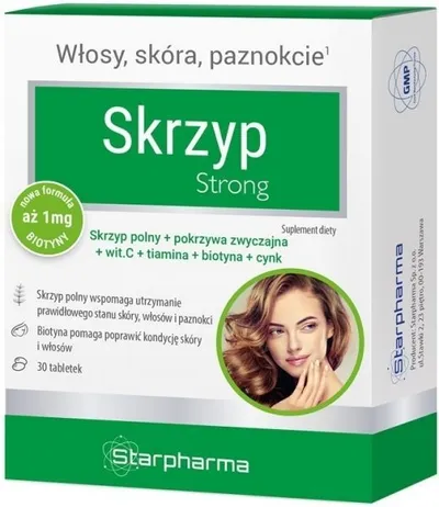 Starpharma SkrzypStrong, Zdrowa skóra, włosy i paznokcie