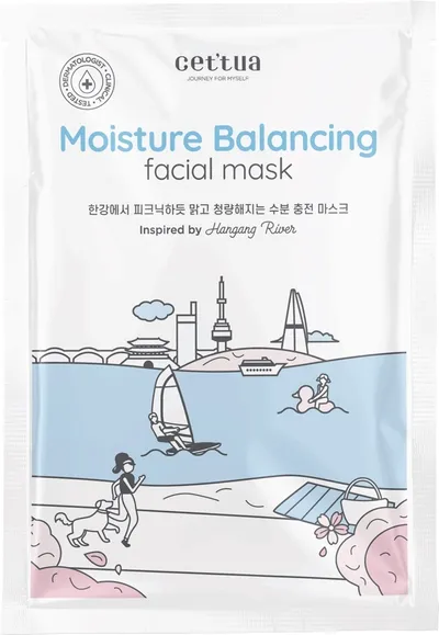 Cettua Moisture Balancing Facial Mask (Nawilżająca maska w płachcie)