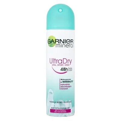 Garnier Mineral Deodorant, UltraDry 48h Spray (Antyperspirant w sprayu)