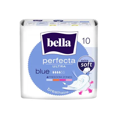 Perfecta Ultra Blue, Podpaski higieniczne (nowa wersja)