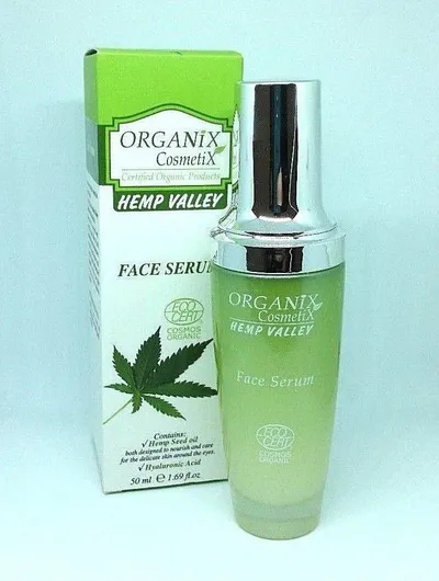 Organix Cosmetix (Absolute Organic) Hemp Valley, Face Serum (Organiczne serum do twarzy z ekstraktem z konopii)