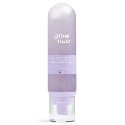 Glow Hub Purify & Brighten, Blueberry & Black Tea Jelly Cleanser (Oczyszczająca galaretka do twarzy)