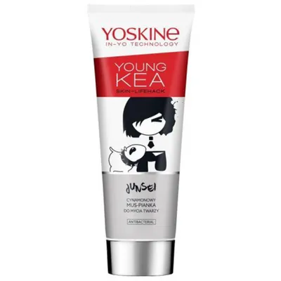 Yoskine Young Kao Skin - Lifehack Junsei, Pianka oczyszczająca