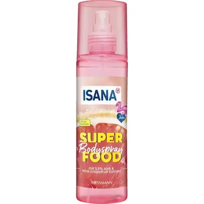 Isana Super Food, Bodyspray (Mgiełka do ciała)