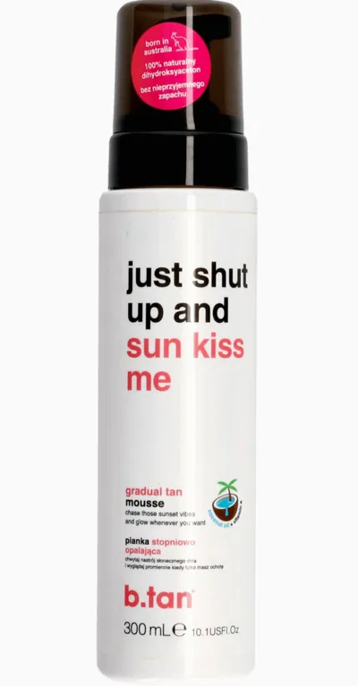 b.tan Just Shut Up And Sun-Kiss Me Gradual Tan Mousse (Samoopalacz w piance)