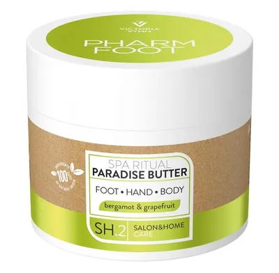 Victoria Vynn Bergamot & Grapefruit, Spa Ritual Paradise Butter (Grejpfrut i Bergamotka, Masło do stóp, dłoni i ciała)