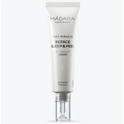 Madara Organic Skincare Time Miracle, Reface Sleep & Peel (Serum na noc)