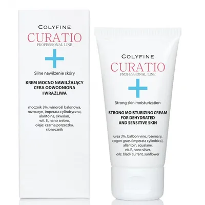 Colyfine Curatio, Strong Moisturizing Cream for Dehydrated and Sensitive Skin (Krem do cery odwodnionej i wrażliwej)