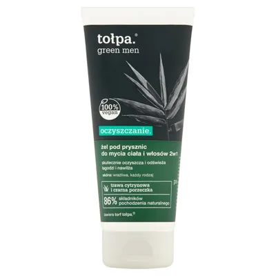 Tołpa Green, Men, Oczyszczanie, Żel pod prysznic do mycia ciała i włosów 2w1