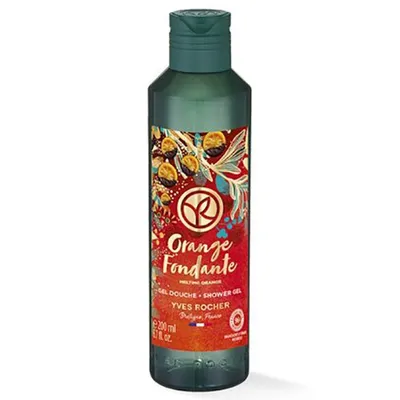 Yves Rocher Collection de Noel 2021, Gel Douche Orange Fondante (Żel pod prysznic `Pomarańcza w czekoladzie`)