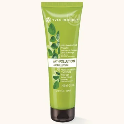 Yves Rocher Anti-pollution, Après-shampooing Bouclier Anti-Pollution [ Antipollution, Protective Shield Conditioner] (Ochronna odżywka przeciw zanieczyszczeniom z wyciągiem z moringi)