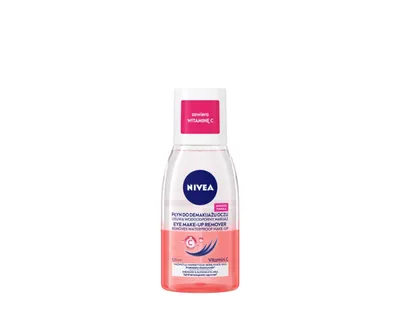 Nivea Pielęgnujący dwufazowy płyn z witaminą C do demakijażu oczu
