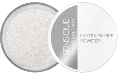 Sensique Sensitive Skin, Matte & Fix Rice Powder (Ryżowy puder matująco - utrwalający)