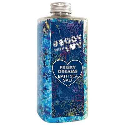 Body with Luv Sea Salt For Bath Frisky Dreams (Sól do kąpieli)