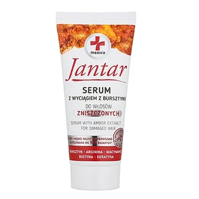 Jantar Medica Serum z wyciągiem z bursztynu do włosów zniszczonych