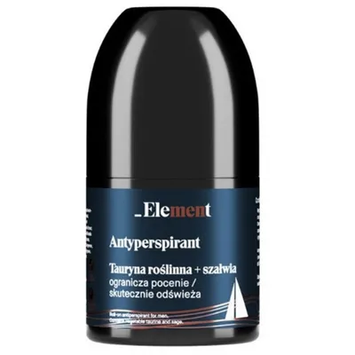 _Element Men, Antyperspirant `Tauryna roślinna + szałwia`