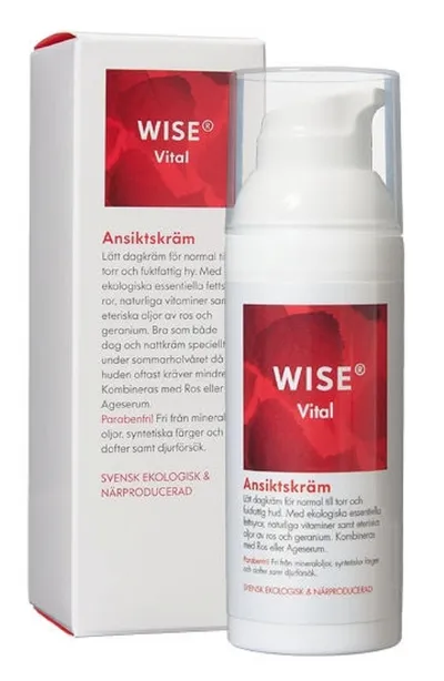 Wise Vital, Naturalny krem  do skóry suchej i normalnej