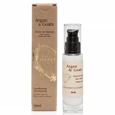 Scandia Cosmetics Argan & Goats, Krem do twarzy