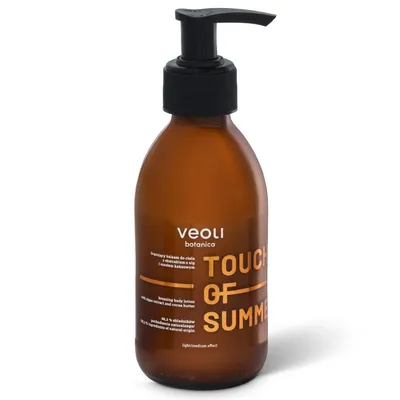 Veoli Botanica Touch of Summer, Brązujący balsam do ciała z ekstraktem z alg i masłem kakaowym