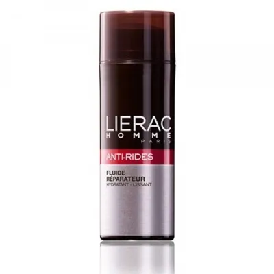 Lierac Homme, Anti-Rides Fluide Hydratant Reparateur Lissant (Regenerująca emulsja przeciwzmarszczkowa dla mężczyzn)