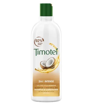 Timotei 2in1 Intense, Szampon z odżywką 2 w 1 do włosów suchych