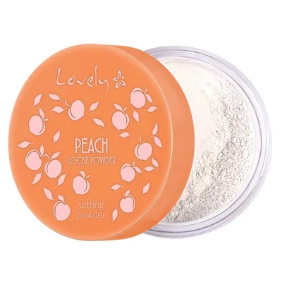 Lovely Peach Loose Powder (Utrwalający puder do twarzy)