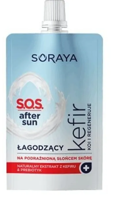 Soraya S.O.S. Łagodzący balsam - kefir na skórę podrażnioną słońcem