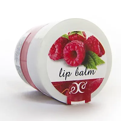 Hristina Raspberry Lip Balm (Naturalny balsam do ust `Malina`)