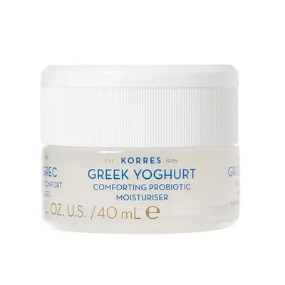 Korres Greek Yoghurt Comforting Probiotic Moisturiser (Krem nawilżający z greckim jogurtem dla cery normalnej i mieszanej)