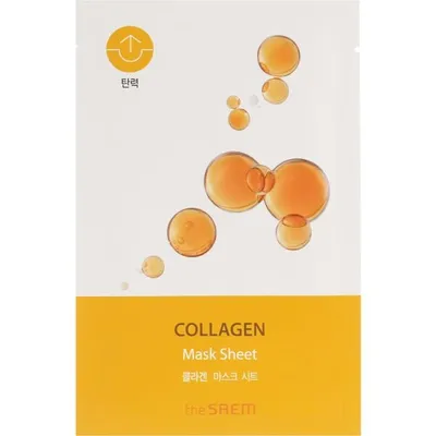 The Saem Bio Solution, Firming Collagen Mask Sheet (Ujędrniająca maska w płachcie z kolagenem)