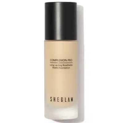 Sheglam Complexion Pro Long Lasting Breathable Matte Foundation (Oddychający matujący podkład)