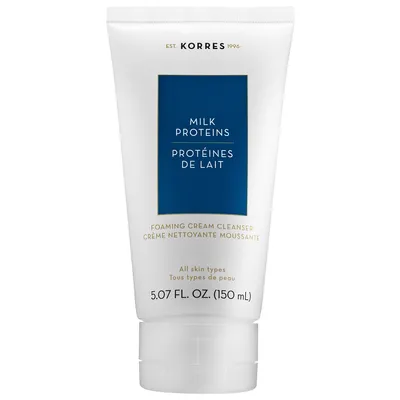 Korres Milk Proteins, Foaming Cream Cleanser (Krem oczyszczający z proteinami mleka)