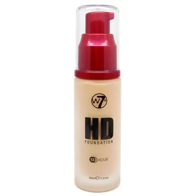 W7 HD Foundation (Lekki kryjący podkład do twarzy)