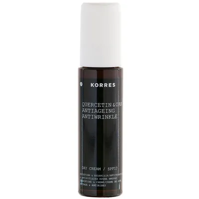 Korres Quercetin & Oak Anti - Aging & Anti - Wrinkle Day Cream for Dry Skin SPF 12 (Krem na dzień dla cery suchej)