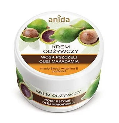 Anida Krem odżywczy `Wosk pszczeli i olej makadamia`