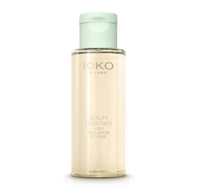 Kiko Milano Beauty Essentials, 2-In-1 Face Serum & Toner (Rozjaśniająco-odświeżające serum i tonik do twarzy 2w1)