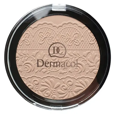 Dermacol Compact Powder (Lekki puder o jedwabiście gładkiej konsystencji)