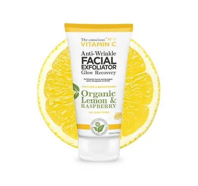 Biovene Barcelona The Conscious No 1 Vitamin C Anti Wrinkle Facial Exfoliator (Rozjaśniający peeling do twarzy)
