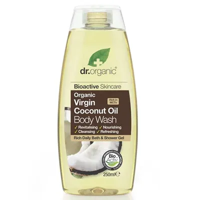 Dr.Organic Organic Virgin Coconut Oil Body Wash (Żel do kąpieli i pod prysznic z organicznym olejkiem kokosowym)