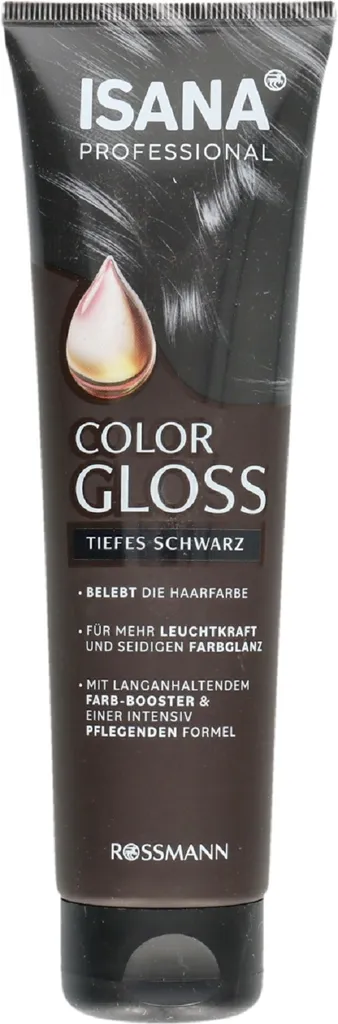 Isana Professional, Color Gloss, Deep Black , Coloring Hair Treatment (Koloryzująca kuracja do włosów)