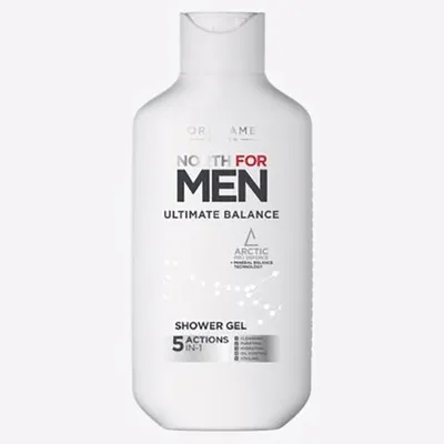 Oriflame North for Men, Ultimate Balance Shower Gel (Żel pod prysznic)