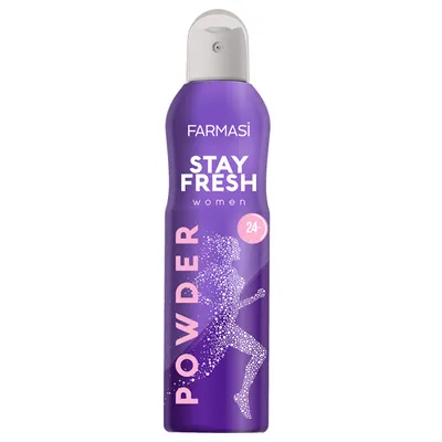 Farmasi Stay Fresh Powder Deodorant spray 24h (Dezodorant dla kobiet)