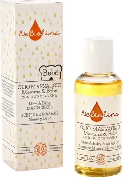 NeBiolina Bebe Mom & Baby Massage Oil (Mieszanka szlachetnych naturalnych olejków)